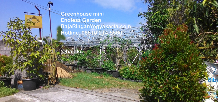 Greenhouse tanaman bungan dan pertanian Endless